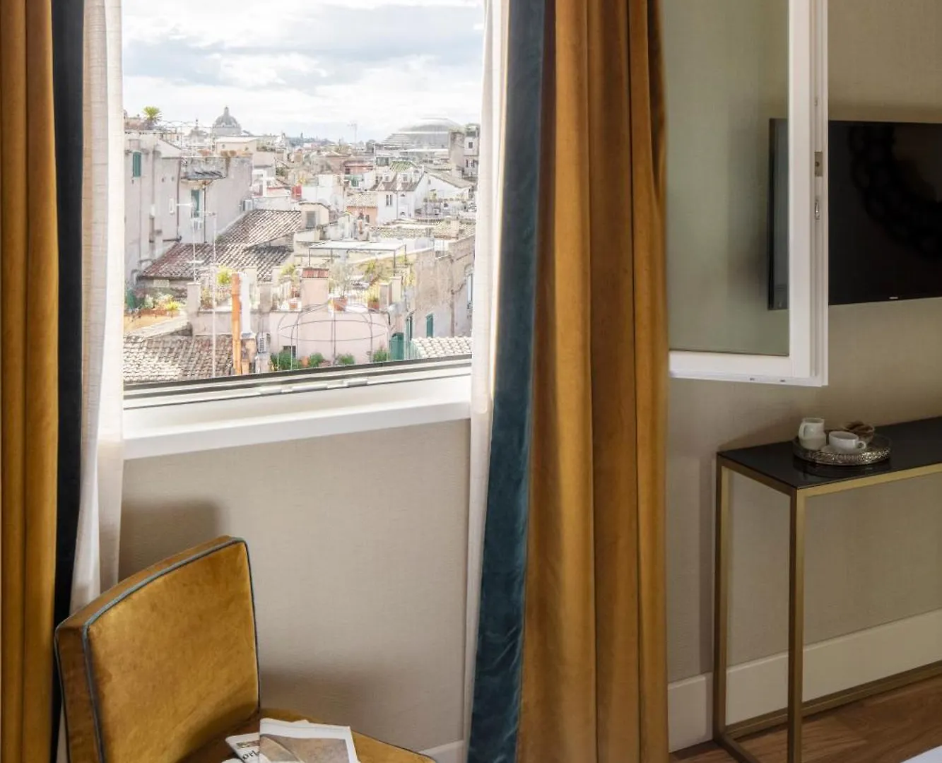 ***  Hotel Adriano Rooftop Rome Italy
