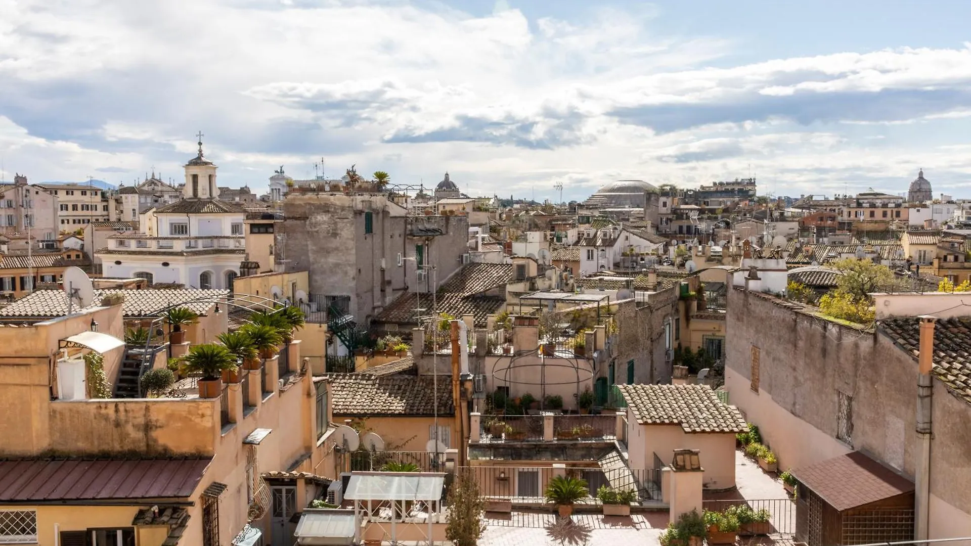 Hotel Adriano Rooftop Rome Italy